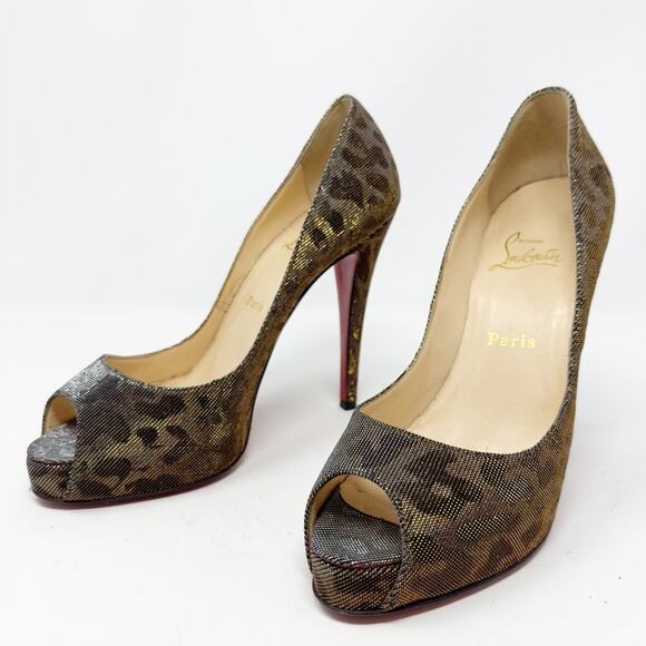 Christian Louboutin Very Prive 120 Heels Pumps Size 39 - Picture 1 of 11